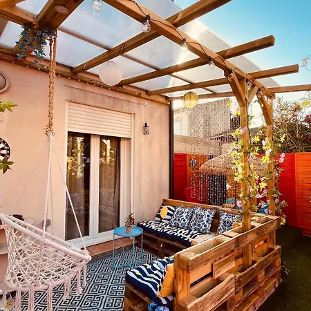 Maison Familiale 8 Pers - Proche Nimes - Clim - Jardin